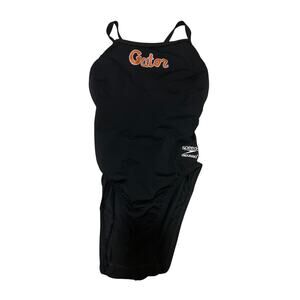Speedo Women’s Endurance+ Super Pro Solid One-Piece Swimsuit Speedo Black Sz 28